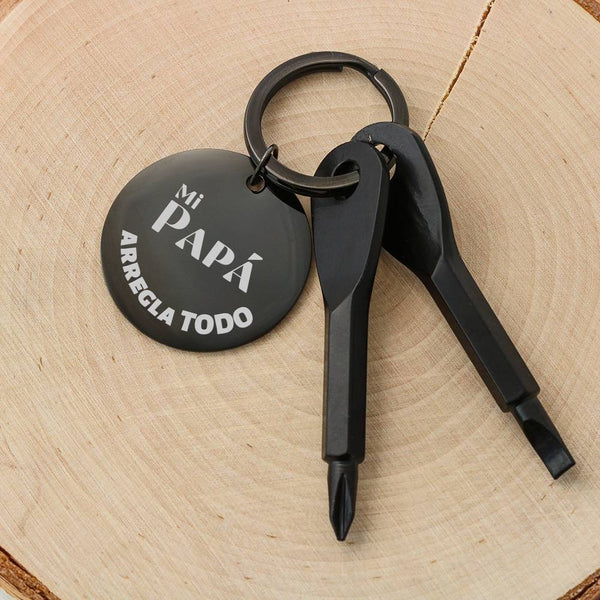 Un regalo especial y muy útil para Papá - Un llavero que necesita Todo Papá Jewelry 