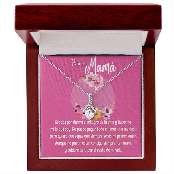 Un Regalo Eterno para Tu Primer Amor, Mamá - Collar Lazo de Amor Jewelry/AlluringBeauty 