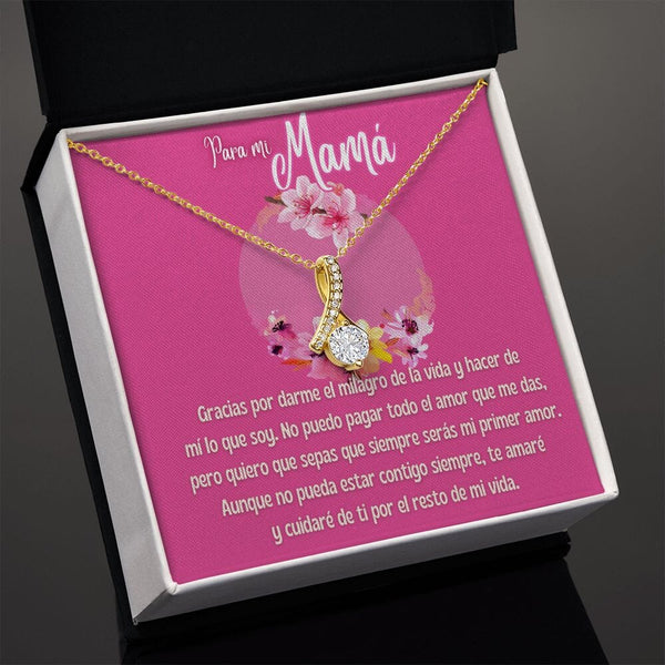 Un Regalo Eterno para Tu Primer Amor, Mamá - Collar Lazo de Amor Jewelry/AlluringBeauty 