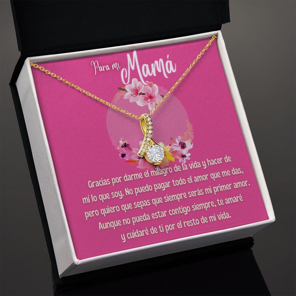 Un Regalo Eterno para Tu Primer Amor, Mamá - Collar Lazo de Amor Jewelry/AlluringBeauty 