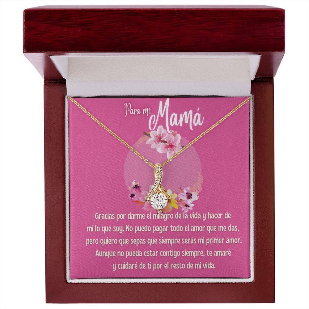 Un Regalo Eterno para Tu Primer Amor, Mamá - Collar Lazo de Amor Jewelry/AlluringBeauty 