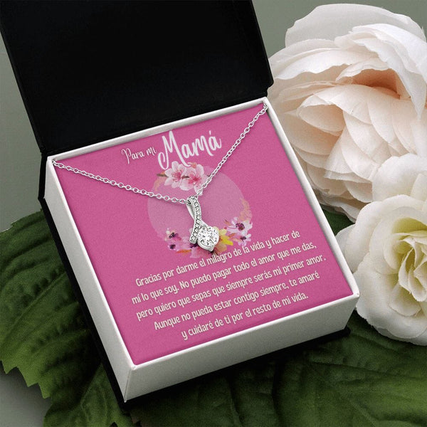 Un Regalo Eterno para Tu Primer Amor, Mamá - Collar Lazo de Amor Jewelry/AlluringBeauty 