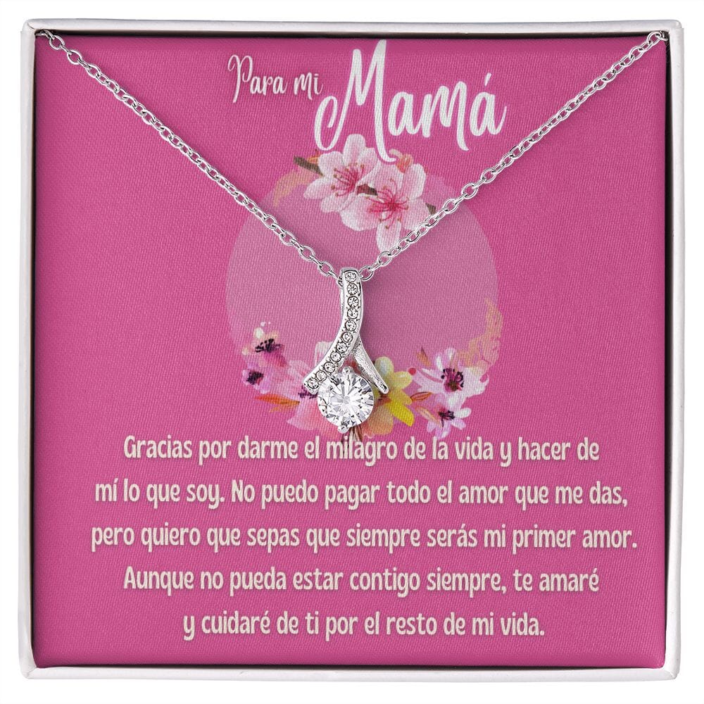 Un Regalo Eterno para Tu Primer Amor, Mamá - Collar Lazo de Amor Jewelry/AlluringBeauty 