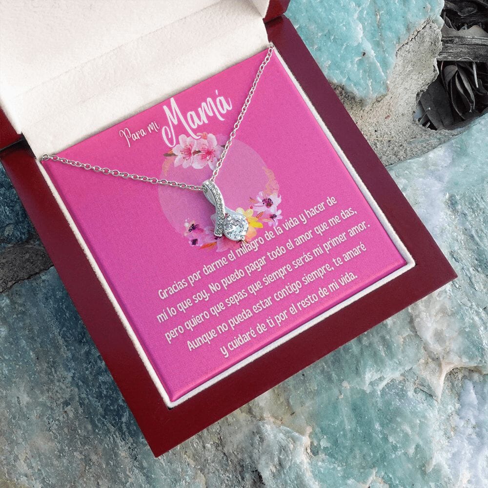 Un Regalo Eterno para Tu Primer Amor, Mamá - Collar Lazo de Amor Jewelry/AlluringBeauty 