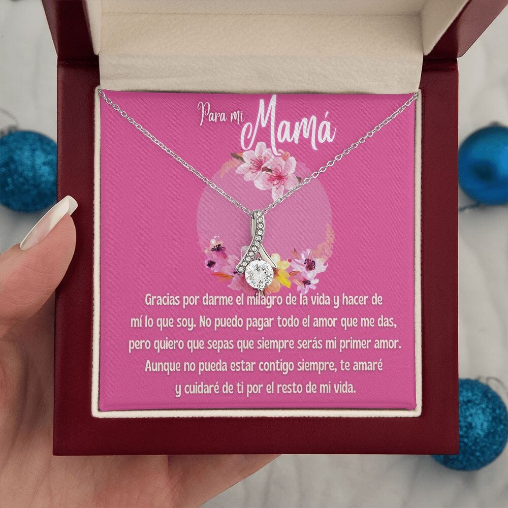 Un Regalo Eterno para Tu Primer Amor, Mamá - Collar Lazo de Amor Jewelry/AlluringBeauty 
