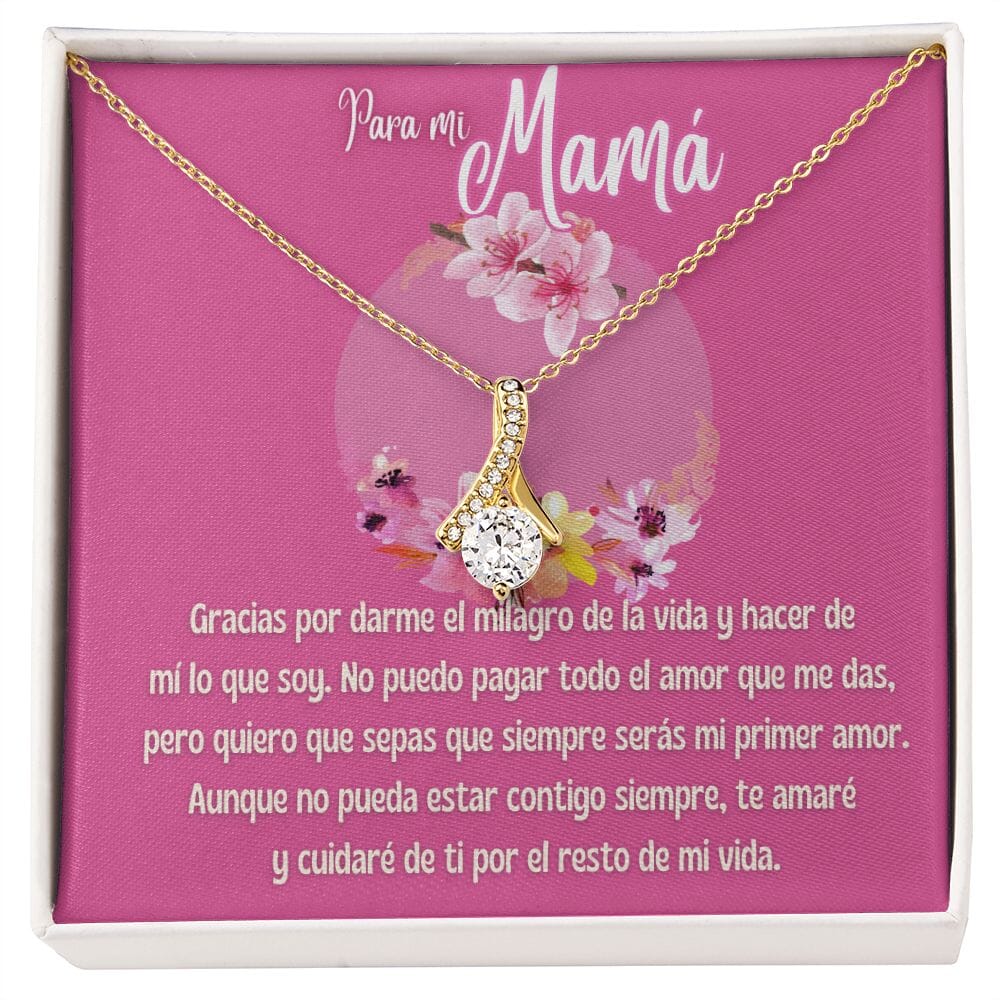 Un Regalo Eterno para Tu Primer Amor, Mamá - Collar Lazo de Amor Jewelry/AlluringBeauty 
