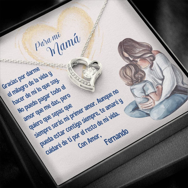 Un Regalo Inolvidable para Demostrar el Amor Eterno a Mamá - Collar Forever Love Personalizado Jewelry/ForeverLove 