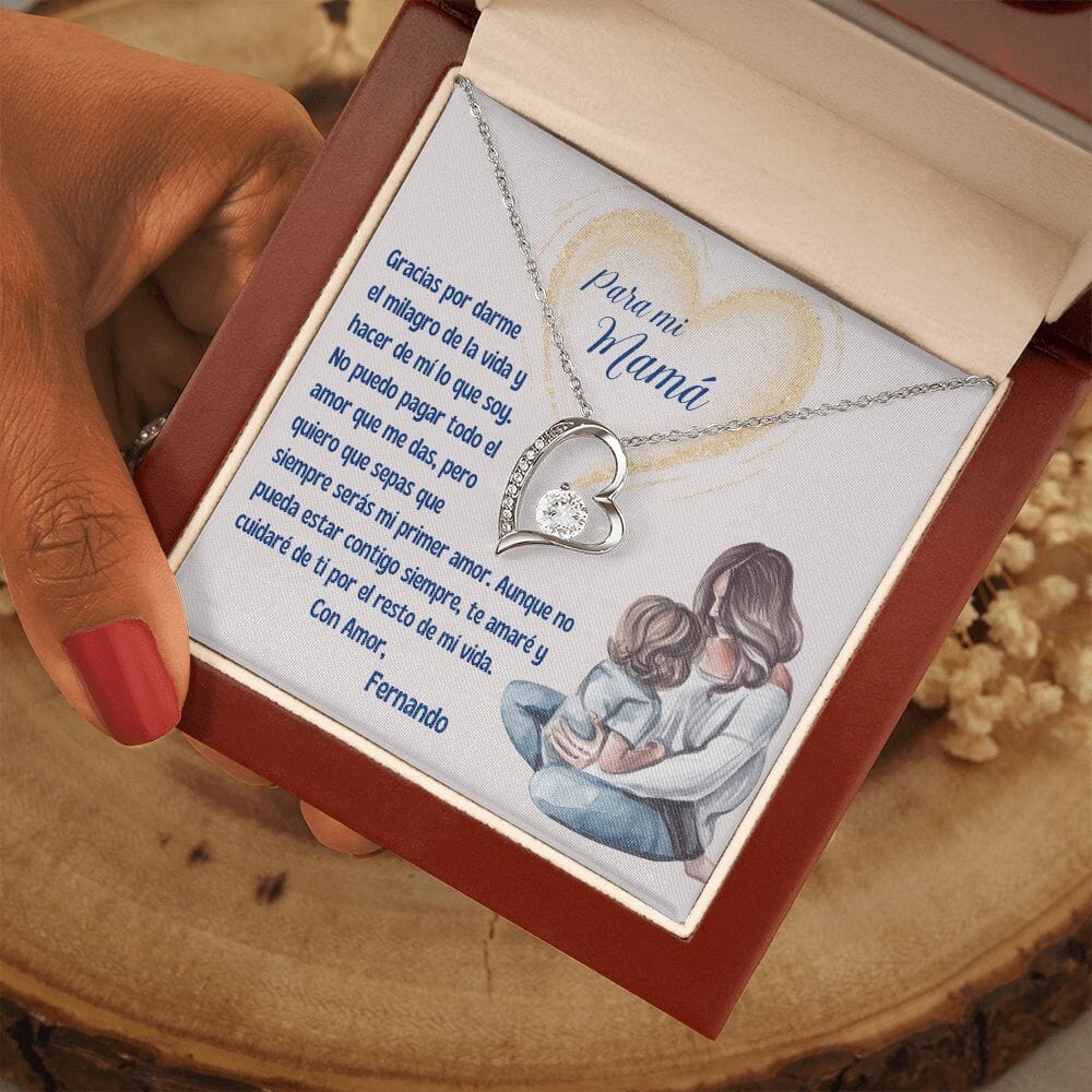 Un Regalo Inolvidable para Demostrar el Amor Eterno a Mamá - Collar Forever Love Personalizado Jewelry/ForeverLove 
