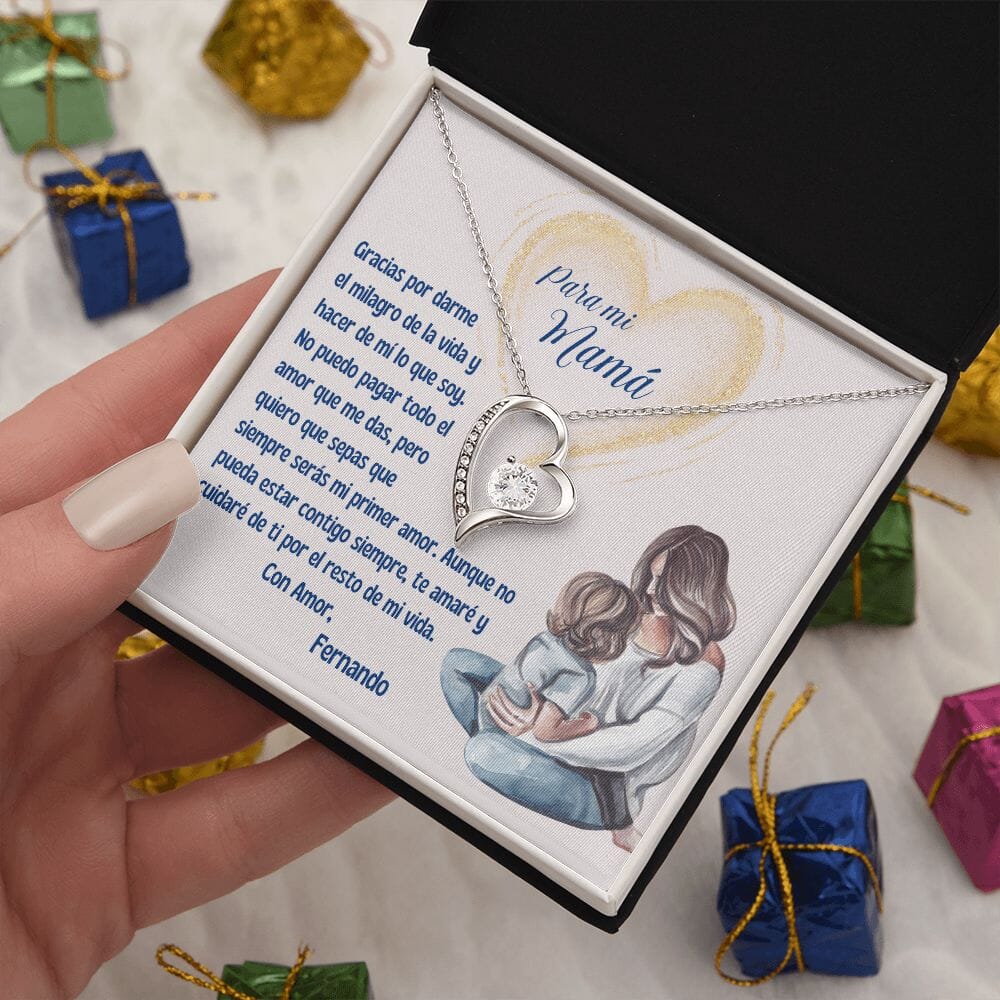 Un Regalo Inolvidable para Demostrar el Amor Eterno a Mamá - Collar Forever Love Personalizado Jewelry/ForeverLove 