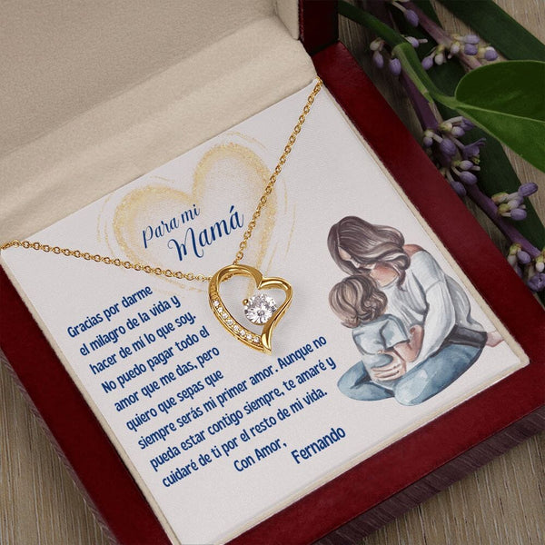 Un Regalo Inolvidable para Demostrar el Amor Eterno a Mamá - Collar Forever Love Personalizado Jewelry/ForeverLove 