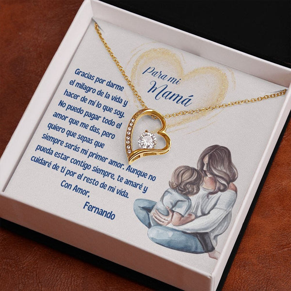 Un Regalo Inolvidable para Demostrar el Amor Eterno a Mamá - Collar Forever Love Personalizado Jewelry/ForeverLove 