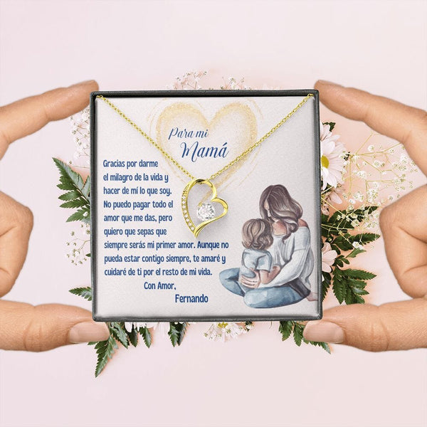Un Regalo Inolvidable para Demostrar el Amor Eterno a Mamá - Collar Forever Love Personalizado Jewelry/ForeverLove 