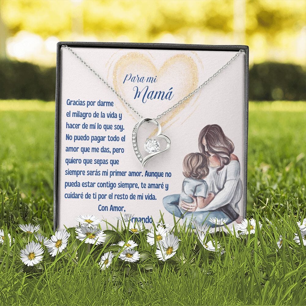 Un Regalo Inolvidable para Demostrar el Amor Eterno a Mamá - Collar Forever Love Personalizado Jewelry/ForeverLove 