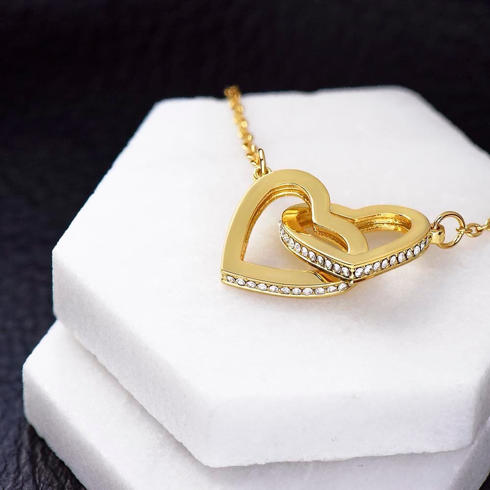 Un Regalo Inolvidable para Mamá - Collar Corazones Entrelazados con tarjeta personalizada Jewelry/InterlockingHearts 