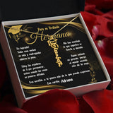 Un Regalo que Celebra el Orgullo y el Amor por tu Hermana – Collar de Graduación personalizado con birrete Jewelry 
