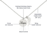 Un regalo que lleva esperanza, calma y cariño, como un susurro del cielo: Collar conmemorativo MOM Jewelry 