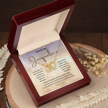 Un Símbolo de Amor y Orgullo: Collar de Corazones Entrelazados para Celebrar su Graduación Jewelry/InterlockingHearts 