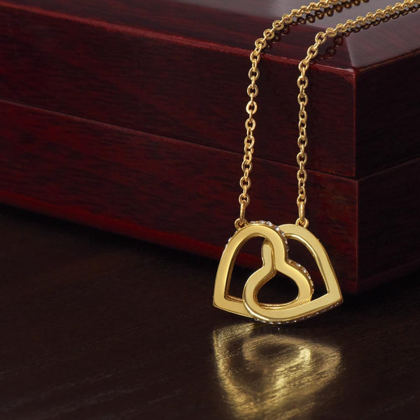Un Símbolo de Amor y Orgullo: Collar de Corazones Entrelazados para Celebrar su Graduación Jewelry ShineOn Fulfillment 