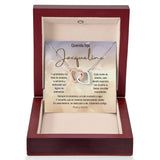 Un Símbolo de Amor y Orgullo: Collar de Corazones Entrelazados para Celebrar su Graduación Jewelry ShineOn Fulfillment 