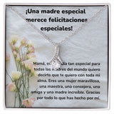 ¡Una madre especial merece felicitaciones especiales! Collar Belleza Seductora (Alluring Beauty) Para Mamá Jewelry ShineOn Fulfillment Acabado en oro blanco de 14 k Standard Box 