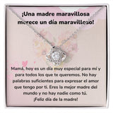 ¡Una madre maravillosa merece un día maravilloso! Collar Para Mamá Nudo de Amor (LoveKnot) Jewelry ShineOn Fulfillment Acabado en oro blanco de 14 k Cajita Estándar (GRATIS) 