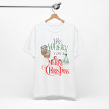 🎄 We Whisky a Merry Christmas 🎄 - Camiseta Navideña Única y Divertida (Negra o Blanca) T-Shirt Printify 