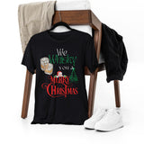 🎄 We Whisky a Merry Christmas 🎄 - Camiseta Navideña Única y Divertida (Negra o Blanca) T-Shirt Printify 